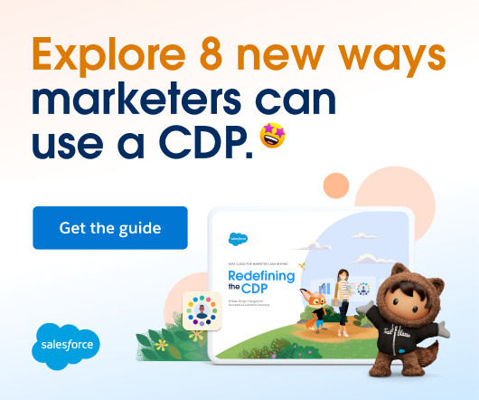 Redefining the CDP: 8 Data-Driven Designs for Successful Customer Journeys
